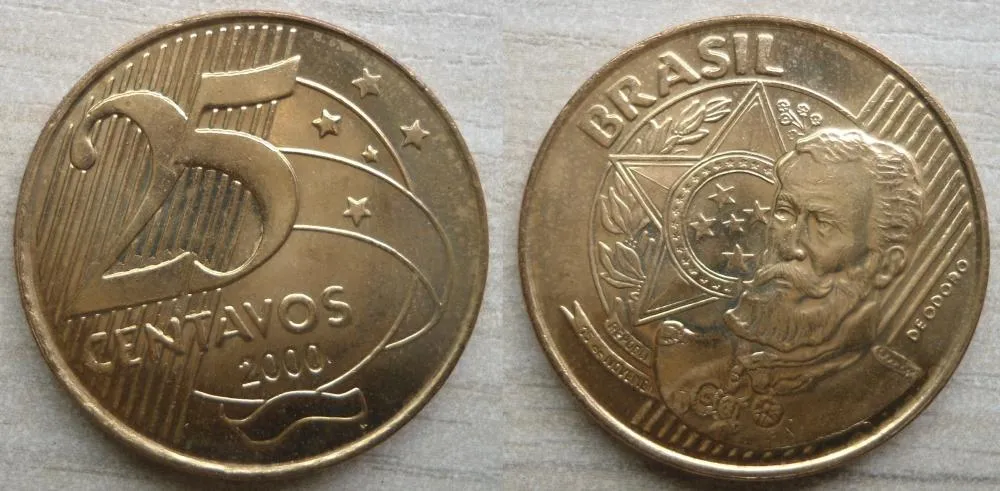 Moeda de 25 Centavos Guardada em Casa Pode valer mais de 10 mil reais