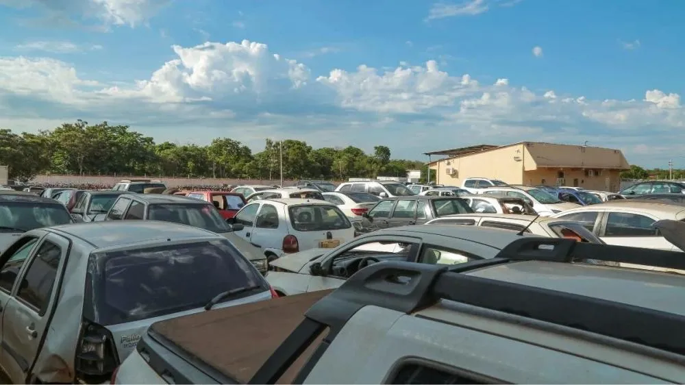 Detran-TO realiza leilão de 1.587 veículos entre 23 e 26 de setembro