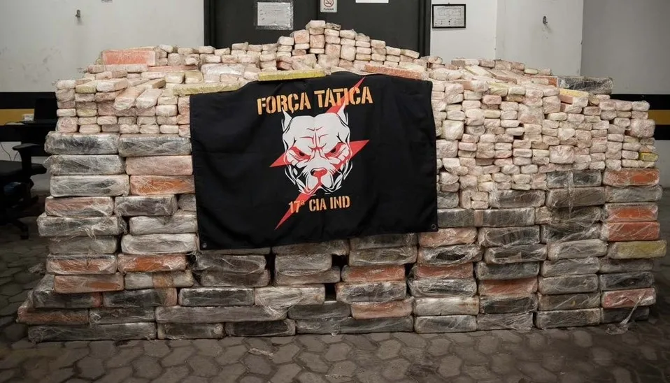 Quase 3 toneladas de maconha são apreendidas pela Polícia Militar