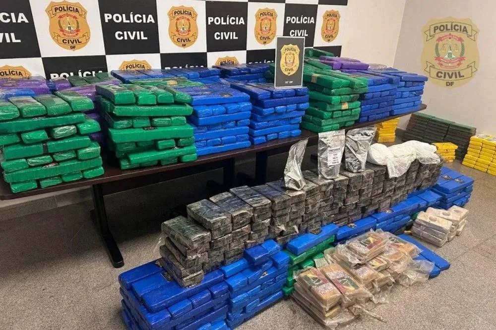 Polícia Civil prende casal com uma tonelada de drogas
