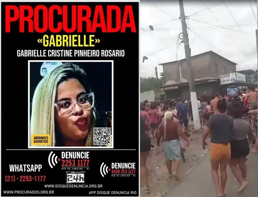 Polícia busca madrasta que mandou matar jovem no Rio; Moradores se revoltam