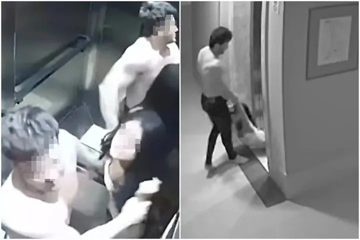 Mulher é agredida e esganada por namorado até desmaiar em elevador