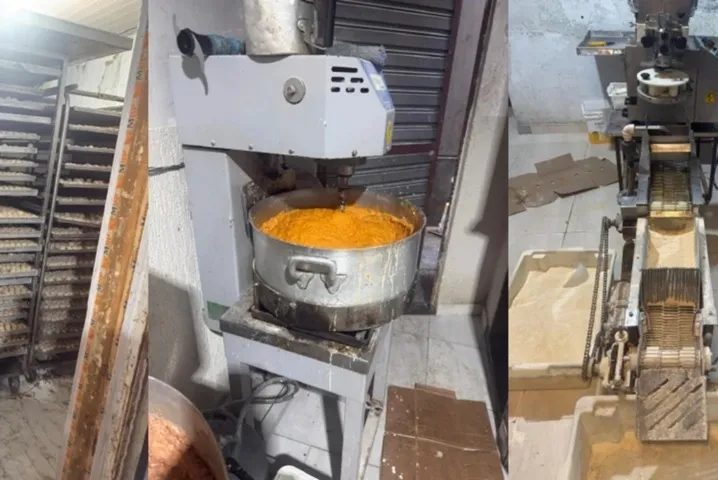 Salgado com barata? Polícia fecha fábrica de salgados com infestação de baratas e comida vencida