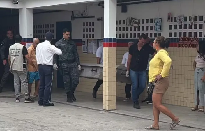 MORTE NA URNA! Idoso de 68 anos passa mal e cai morto enquanto votava em seção eleitoral