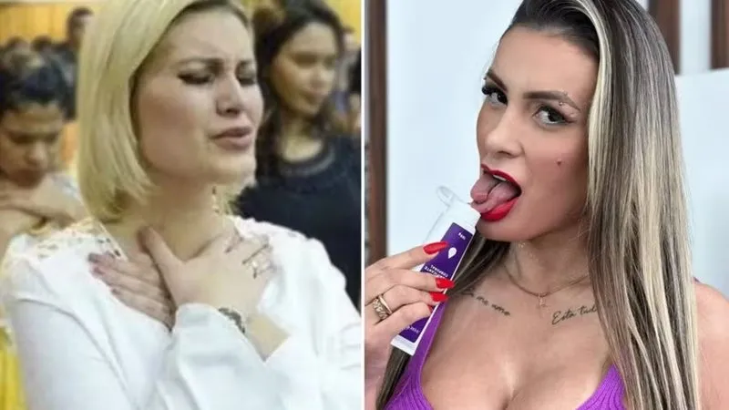 Andressa Urach revela que pastor de igreja que frequentava assina seu conteúdo adulto: “Eles querem ver tudo”
