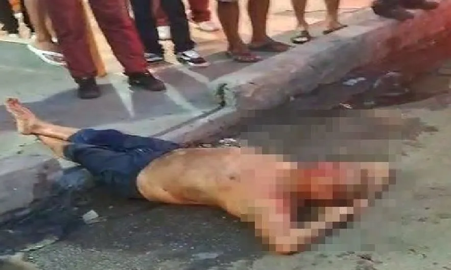 Populares espancam homem suspeito de tentar abusar sexualmente de criança