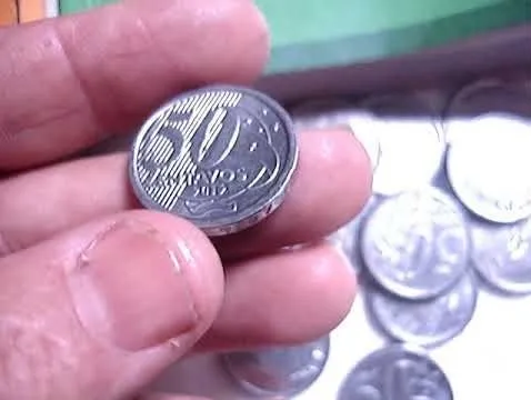 Essa Moeda de 50 centavos pode valer mais de 2 mil reais; veja