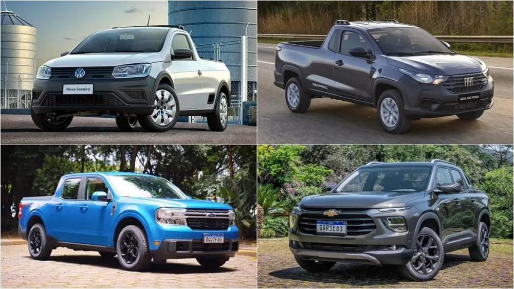 Sonhando com uma picape? Descubra as 3 opções mais baratas em 2024!