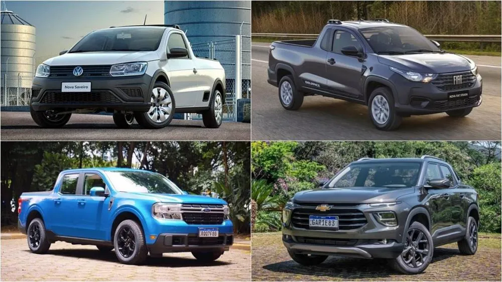 Sonhando com uma picape? Descubra as 3 opções mais baratas em 2024!